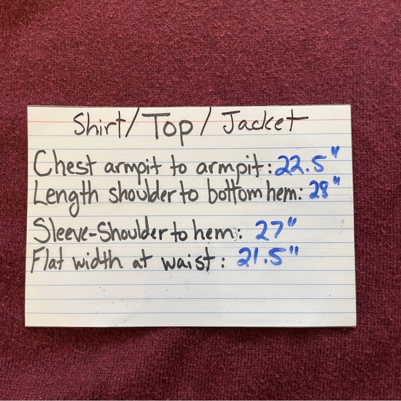 St John's Bay Men’s Pull On Sweater Maroon V-Neck Cotton Blend Size Large - Picture 6 of 6